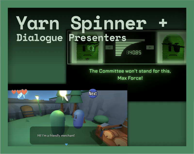 Yarn Spinner+ Dialogue Presenters