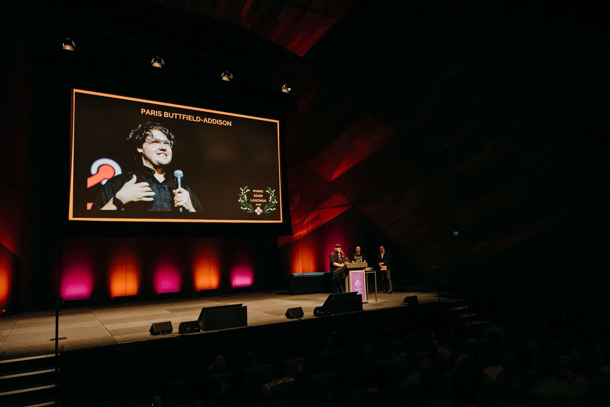 A Strange Day to Win the Adam Lancman Award