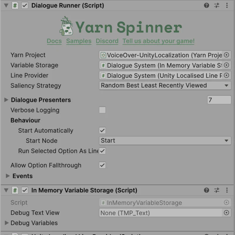 Unity Integration