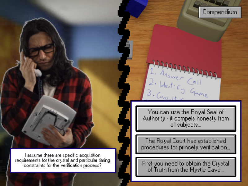 The Know-It-All caller