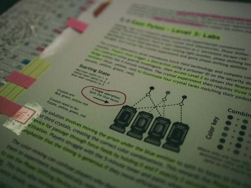 Complex crystal puzzle